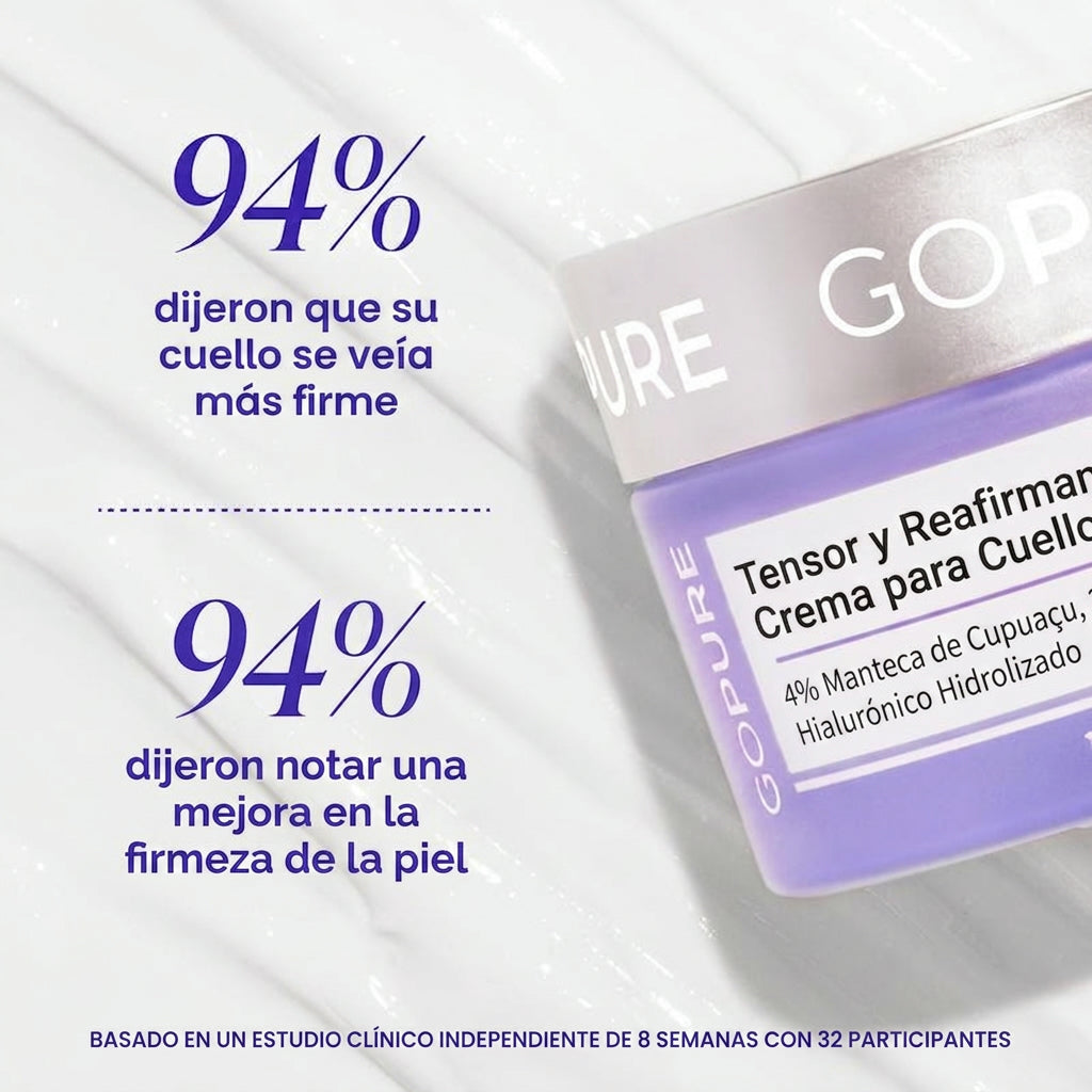 GoPure™: Cuello Más Firme y Rejuvenecido